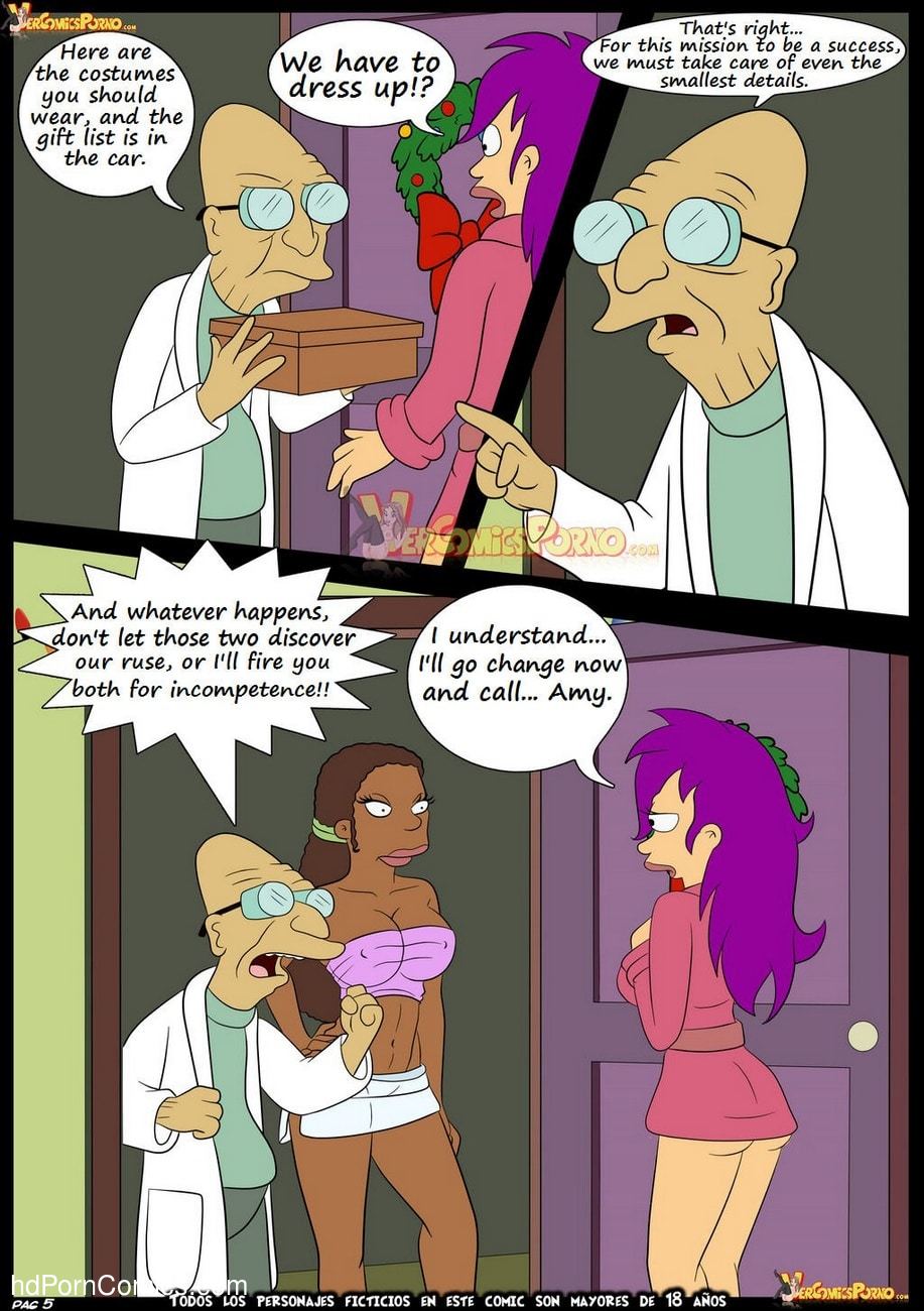 Futurama - Christmas Delivery6 free sex comic